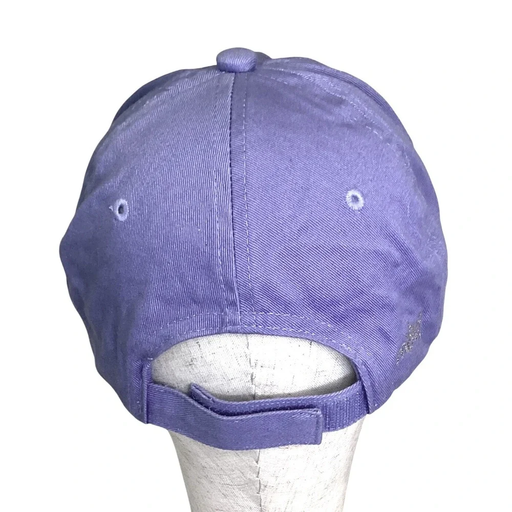Disney Girls Purple Sparkle Mickey Mouse Ears Baseball Cap Hat - Youth Large